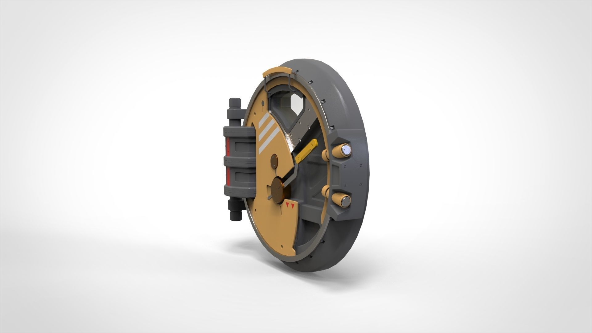 sci fi hatch 1 3D model_17