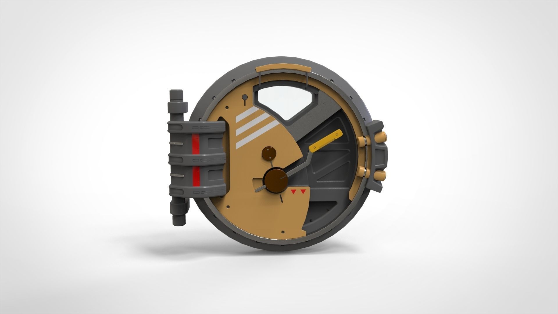 sci fi hatch 1 3D model_16