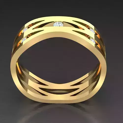 Luxury Men Rings Designs 4MR095