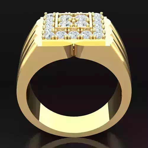 Luxury Men Rings Designs 4MR091
