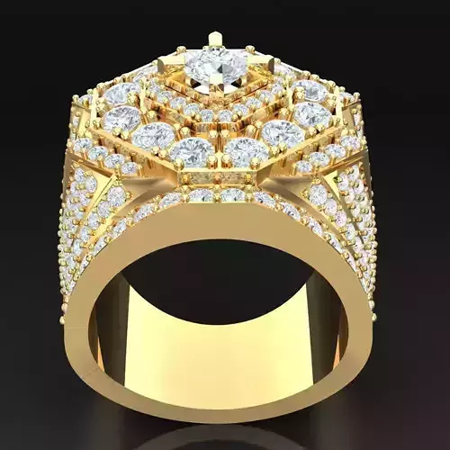 Luxury Men Rings Designs 4MR088