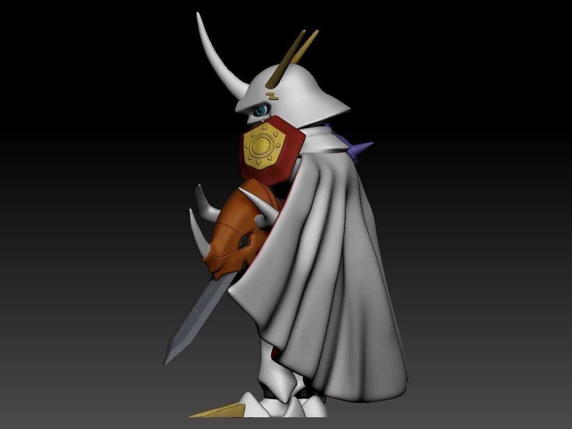 Omegamon Omnimon Chibi 3D print model_5