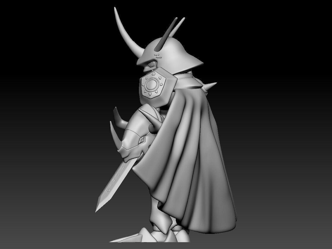 Omegamon Omnimon Chibi 3D print model_6