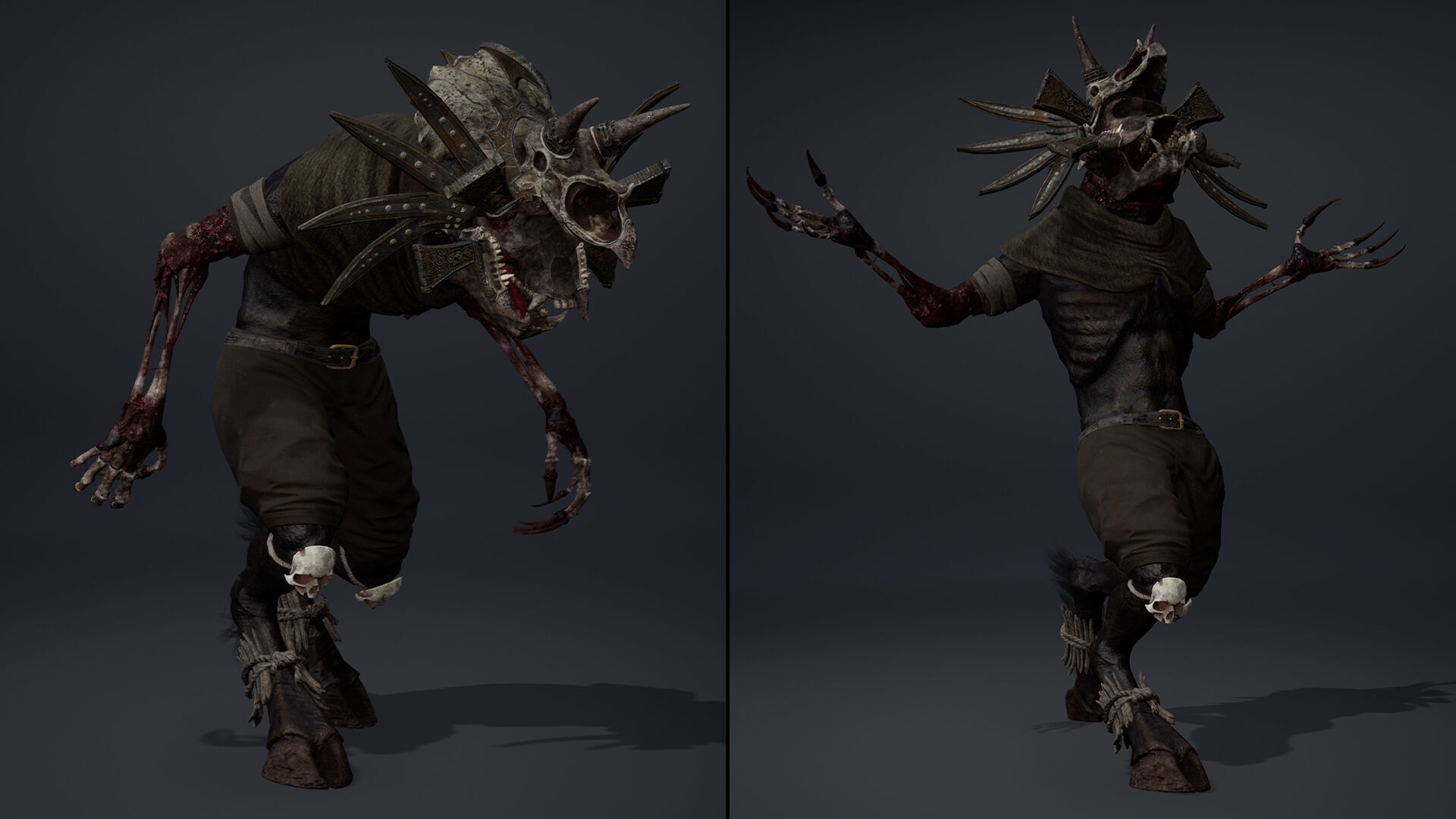 Gloom Mage Damaged Low-poly 3D model_21