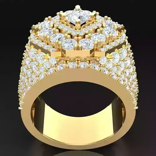 Luxury Men Rings Designs 4MR080