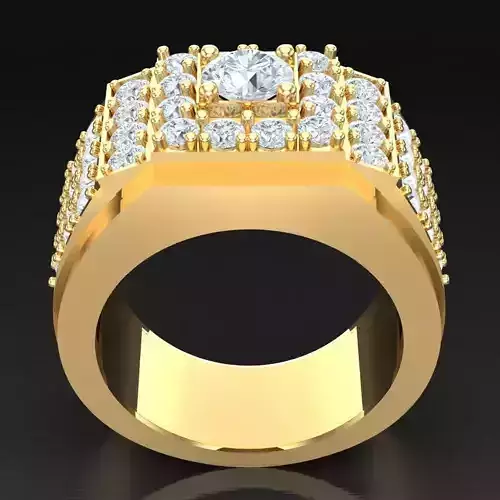 Luxury Men Rings Designs 4MR077