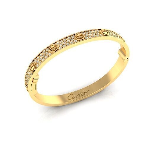 CHANEL DIAMOND BRACELET SIZE 17 3D print model
