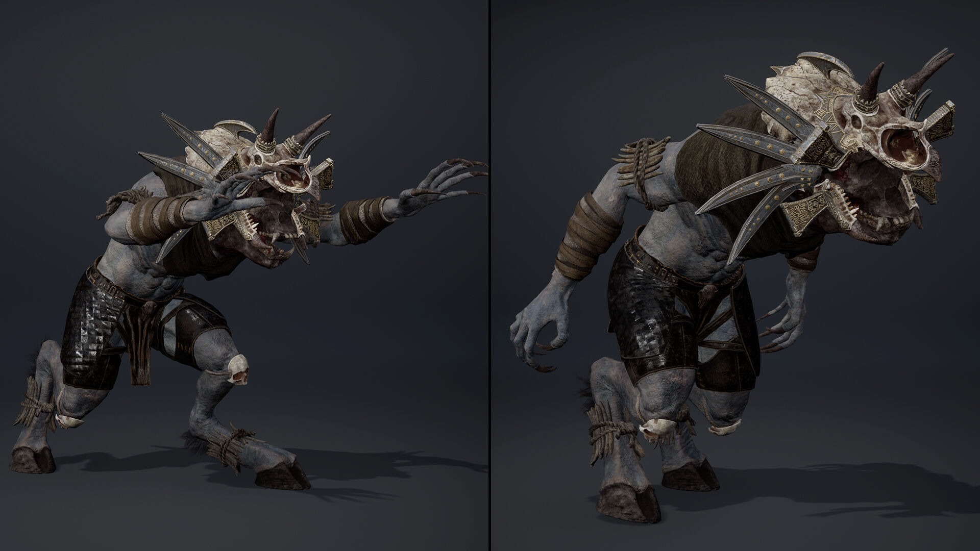 Gloom Mage Arm2 Brutal Low-poly 3D model_22