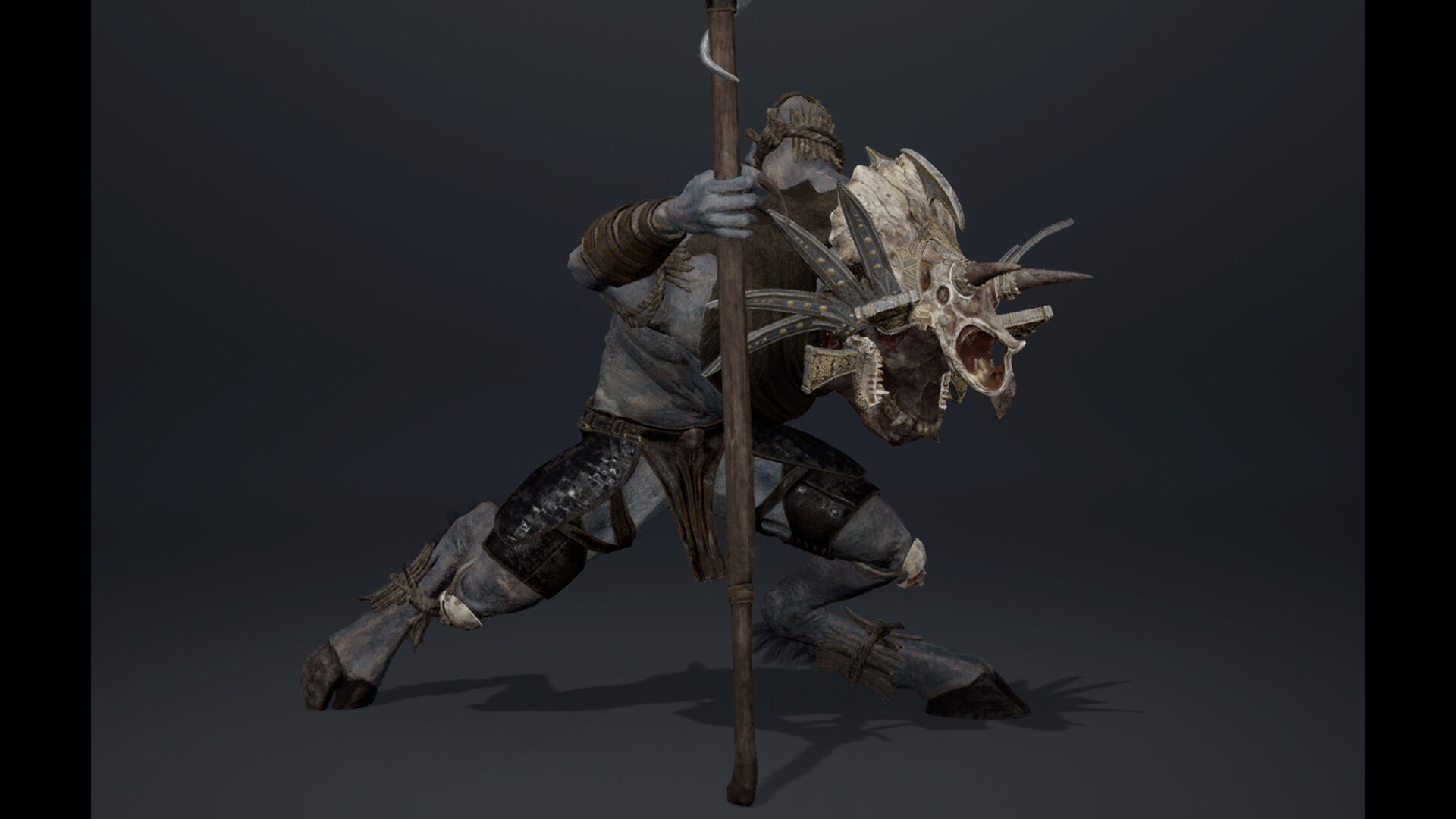 Gloom Mage Arm2 Brutal Low-poly 3D model_18