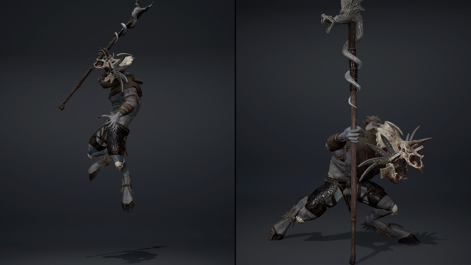 Gloom Mage Arm2 Brutal Low-poly 3D model_7