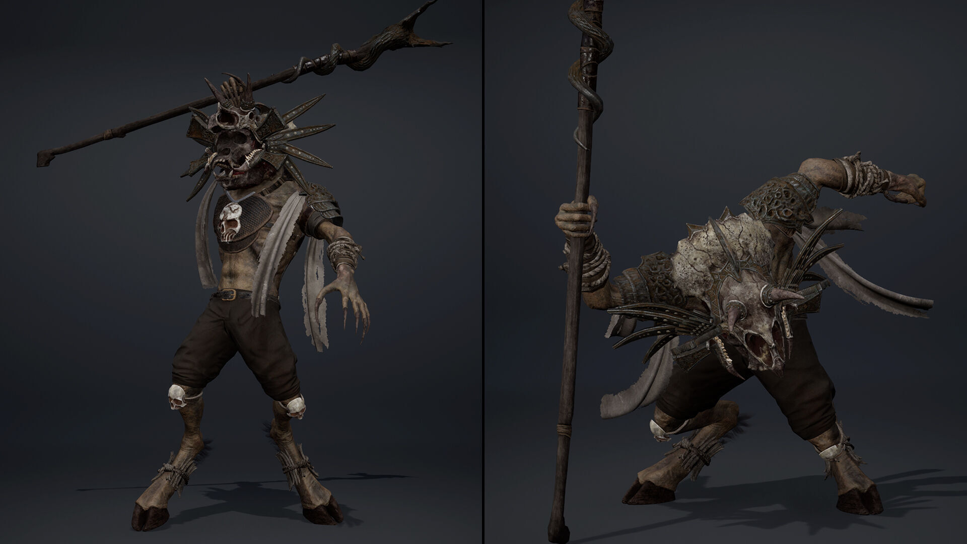 Gloom Mage Arm2 Low-poly 3D model_7