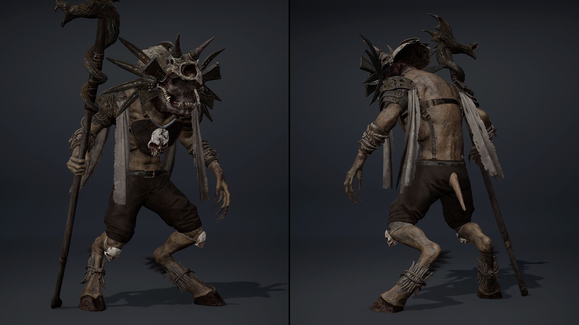 Gloom Mage Arm2 Low-poly 3D model_5