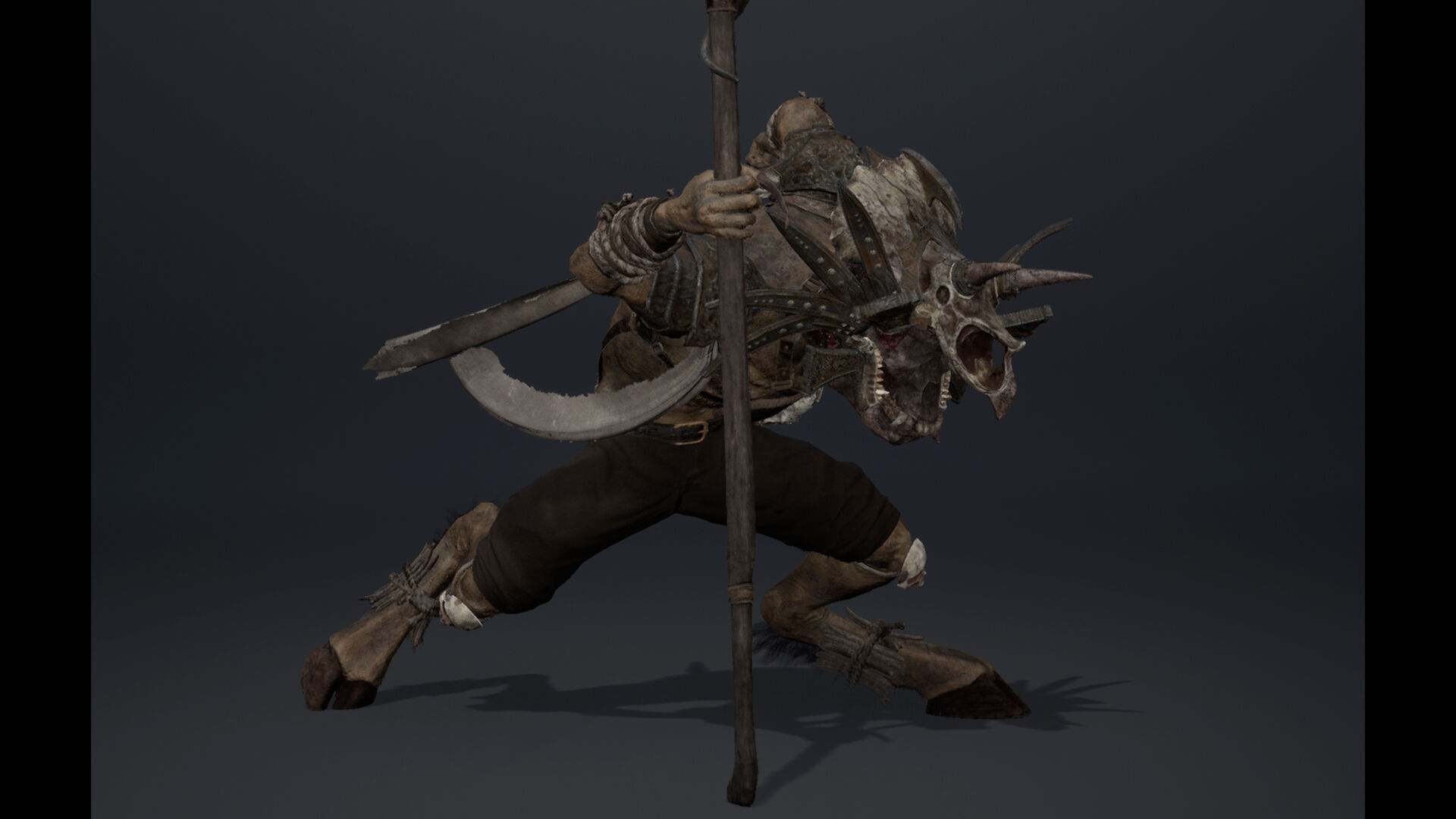 Gloom Mage Arm2 Low-poly 3D model_20