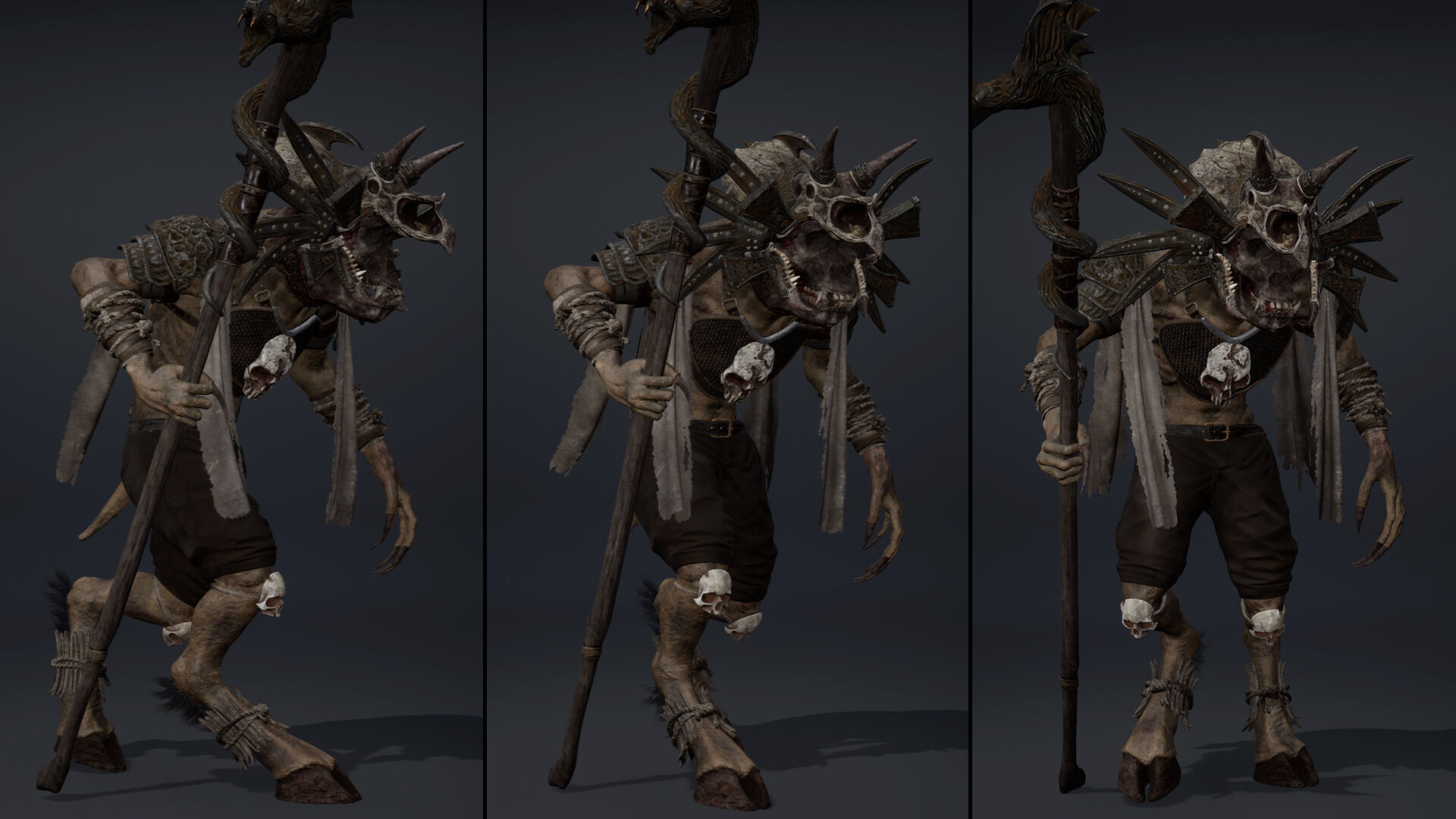 Gloom Mage Arm2 Low-poly 3D model_11