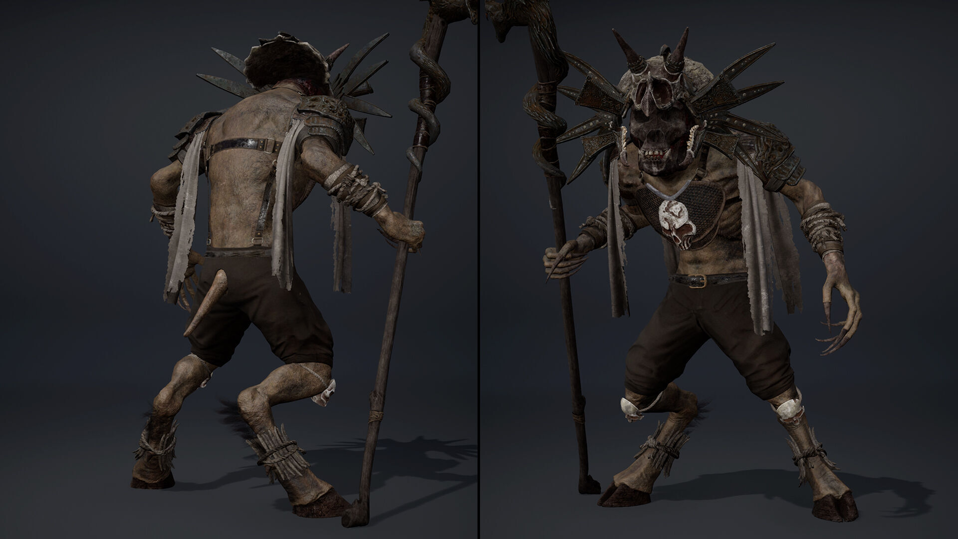 Gloom Mage Arm2 Low-poly 3D model_17