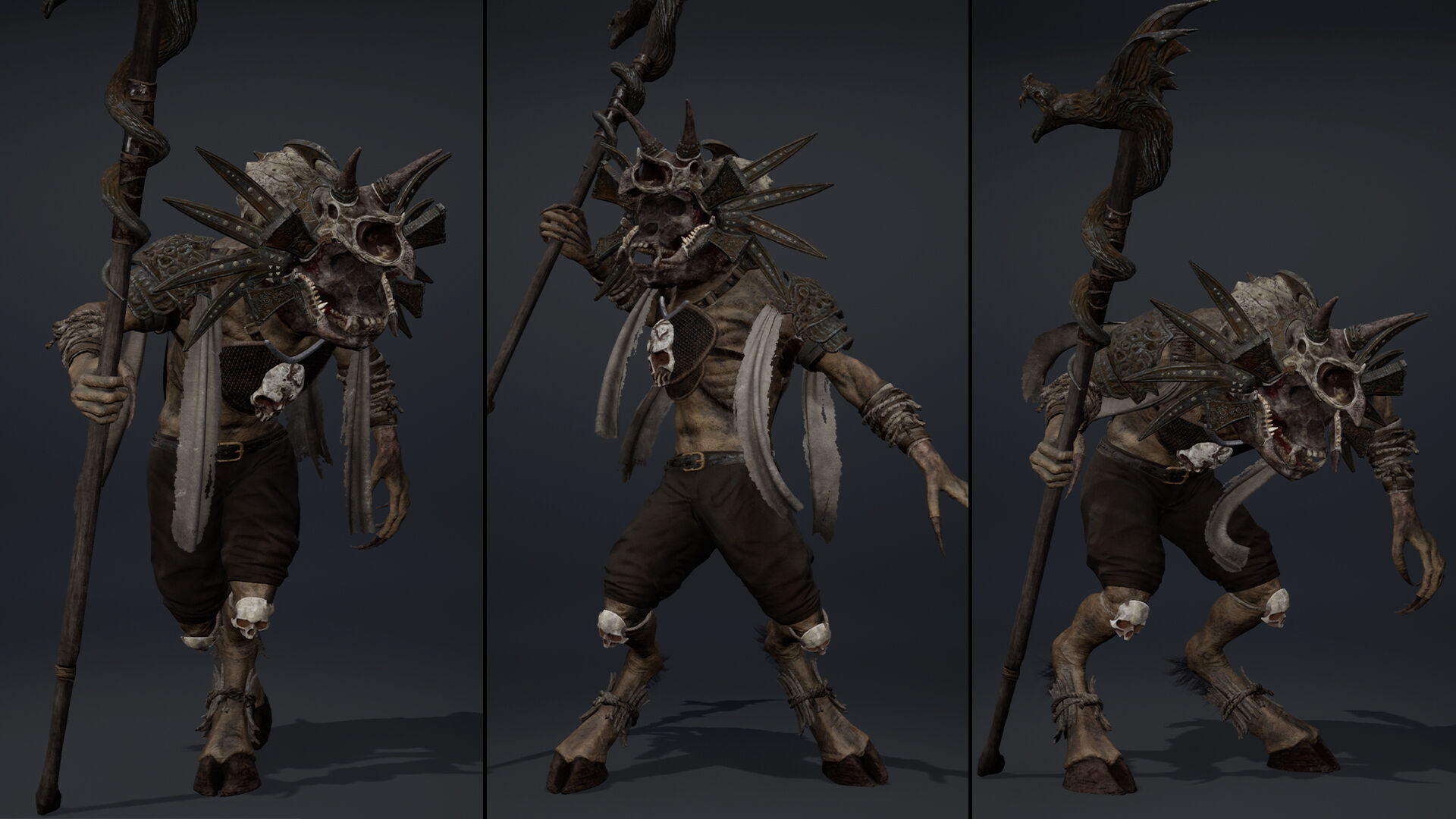 Gloom Mage Arm2 Low-poly 3D model_13