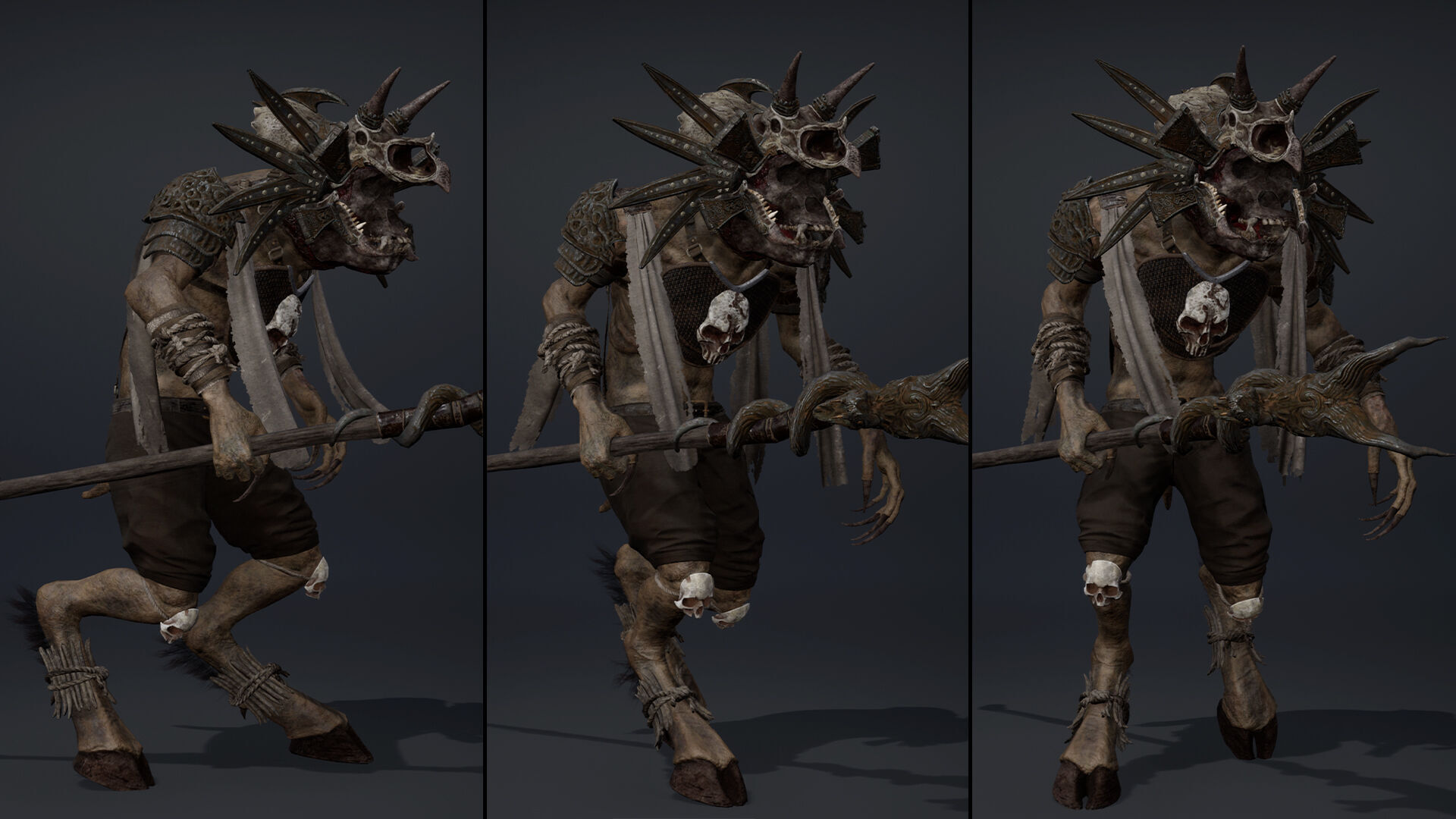 Gloom Mage Arm2 Low-poly 3D model_14