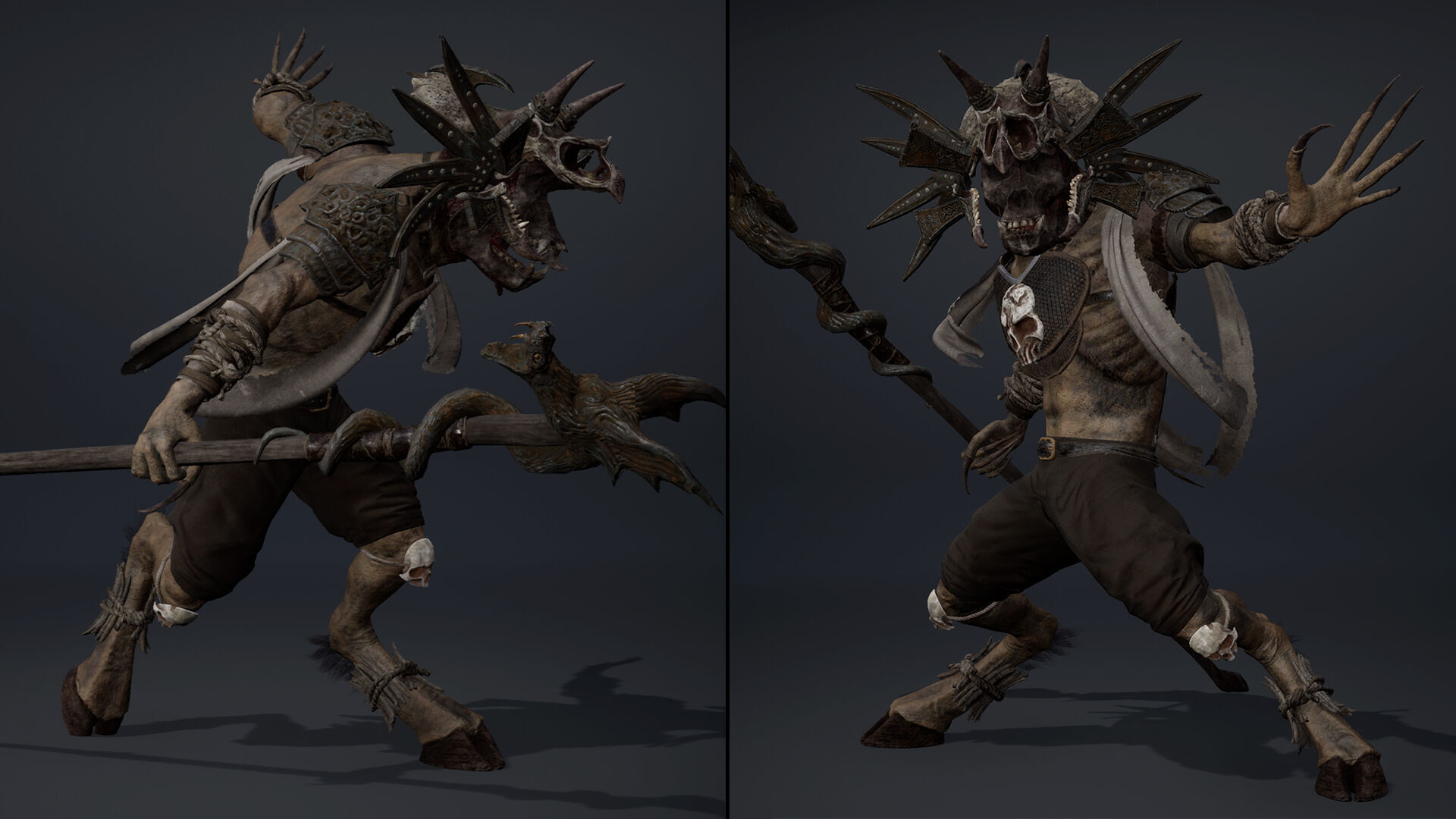 Gloom Mage Arm2 Low-poly 3D model_6