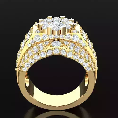 Luxury Men Rings Designs 4MR053