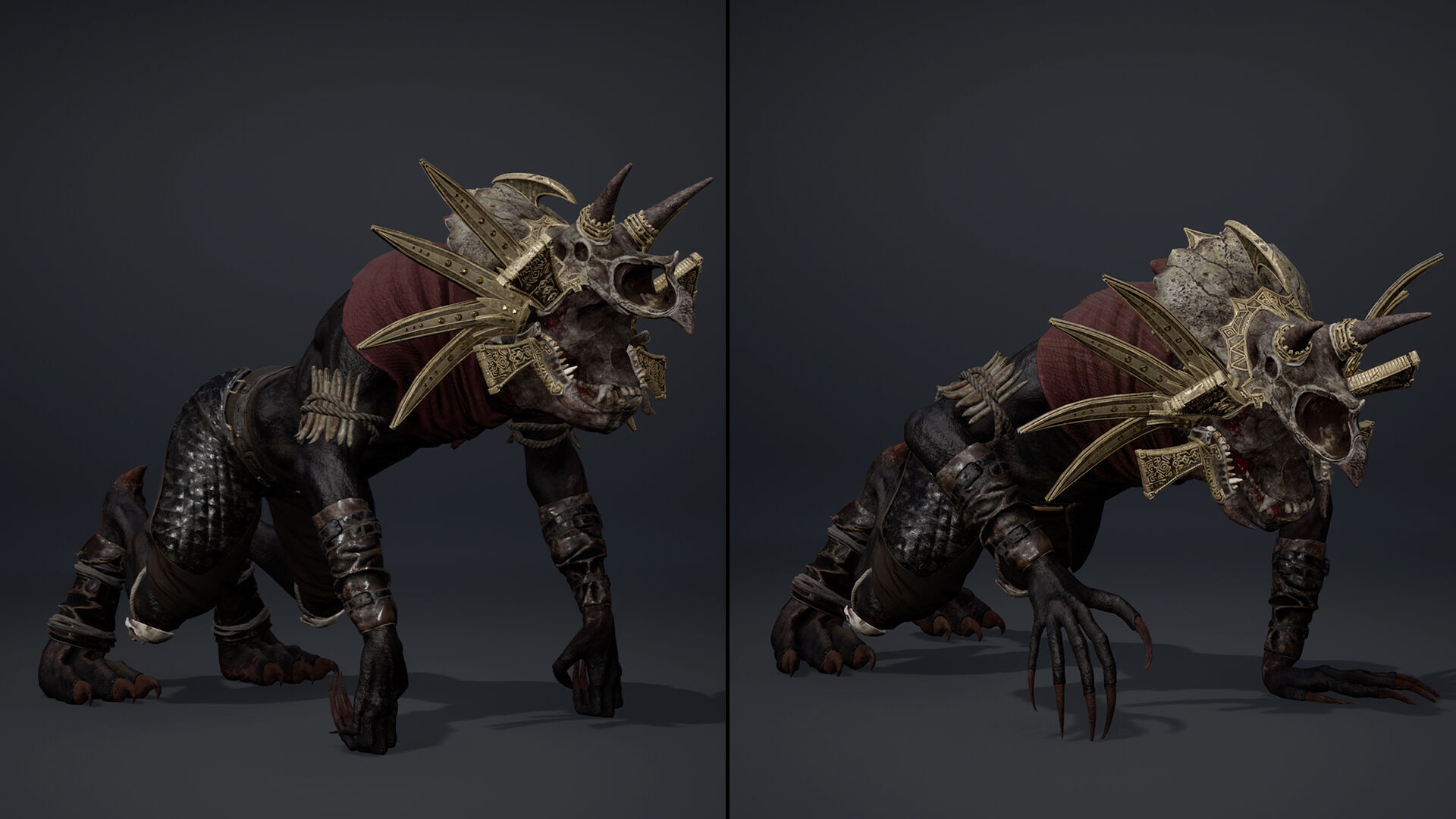 Gloom Mage Arm1 Low-poly 3D model_22