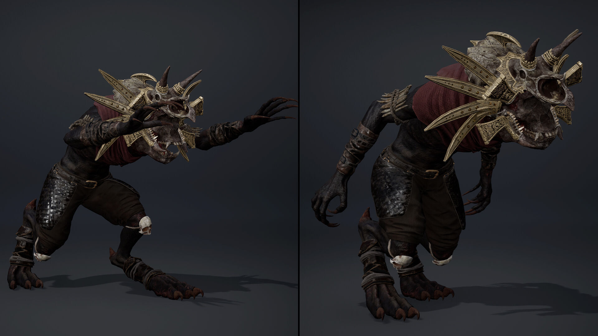 Gloom Mage Arm1 Low-poly 3D model_16