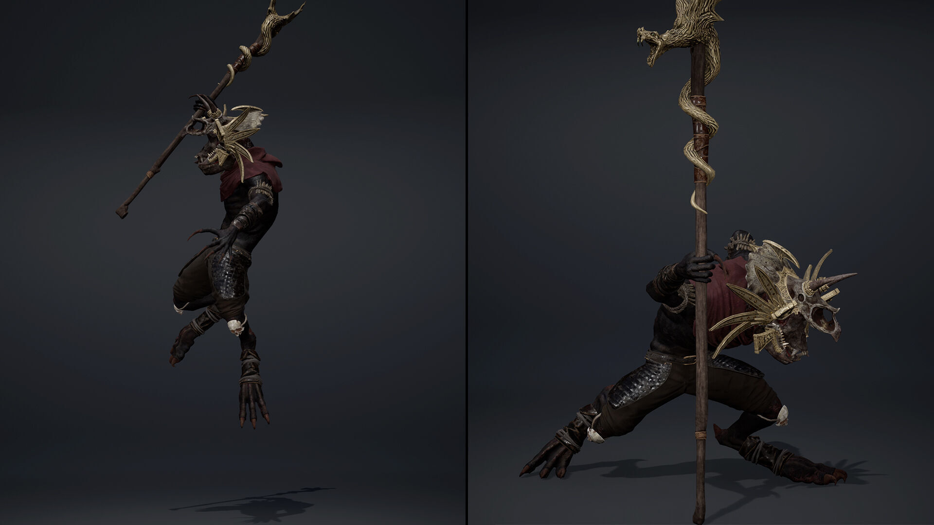 Gloom Mage Arm1 Low-poly 3D model_9