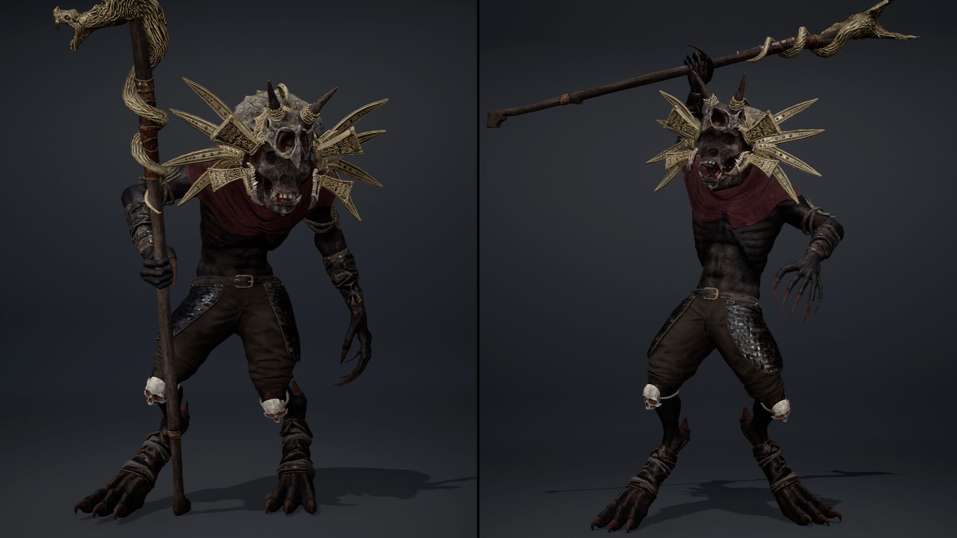 Gloom Mage Arm1 Low-poly 3D model_14