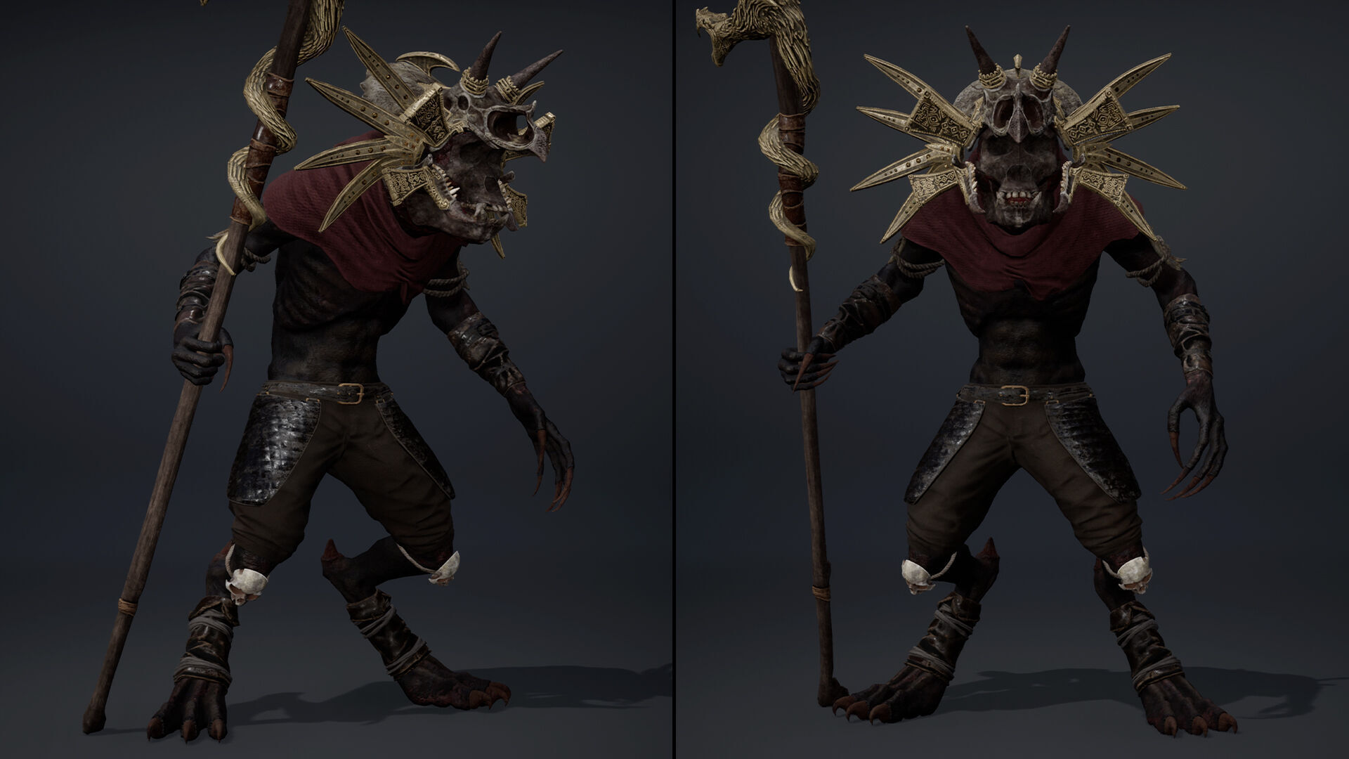 Gloom Mage Arm1 Low-poly 3D model_21