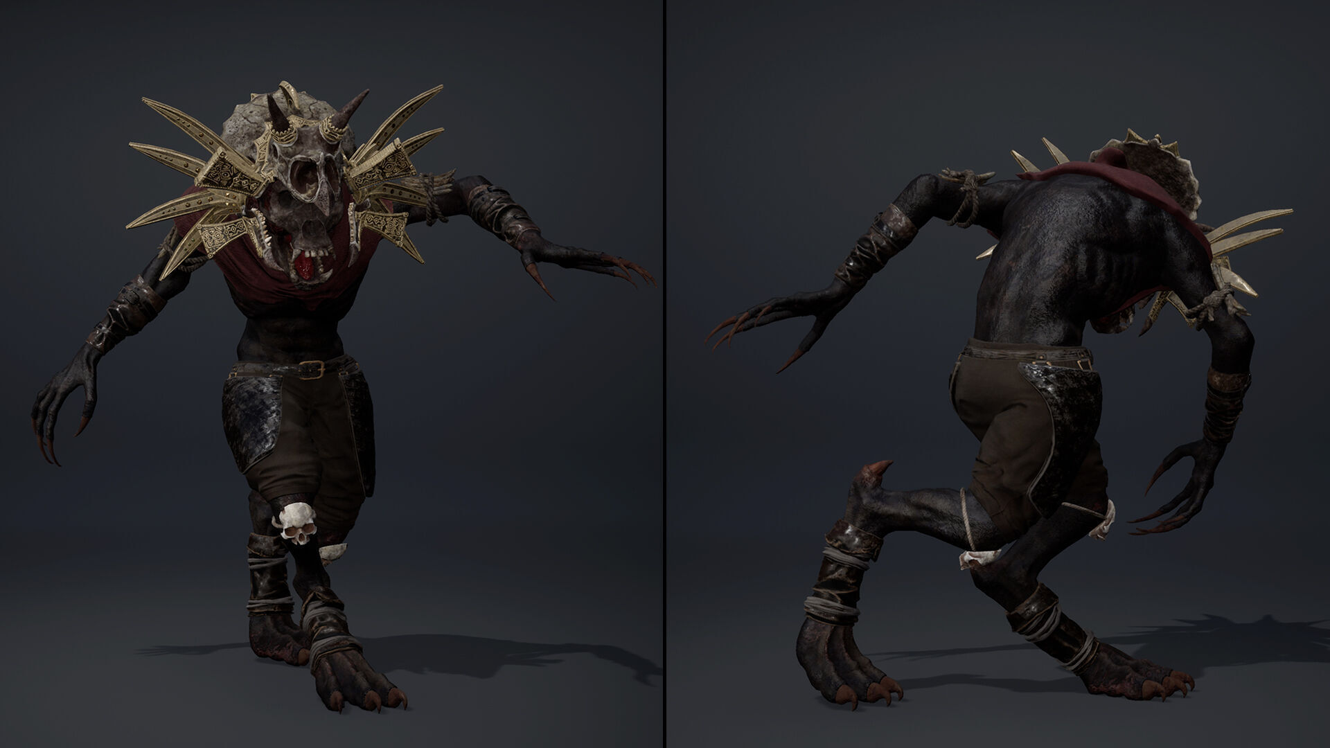 Gloom Mage Arm1 Low-poly 3D model_17