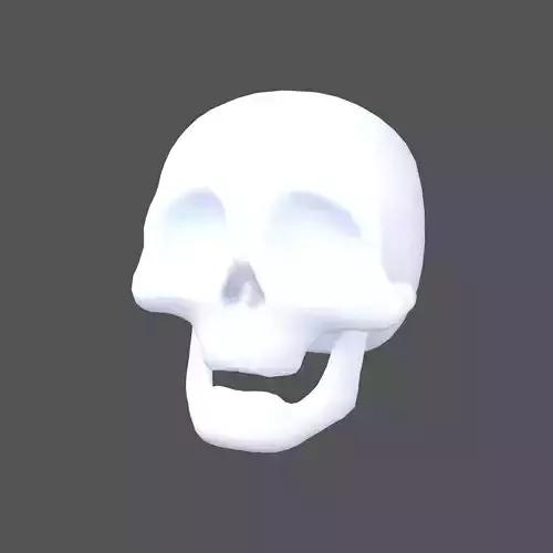 Cartoon Skull v3 001