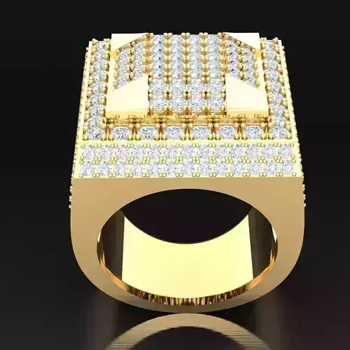 Luxury Men Rings Designs 4MR040