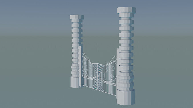 Gateway Exterior Gate 3D print model