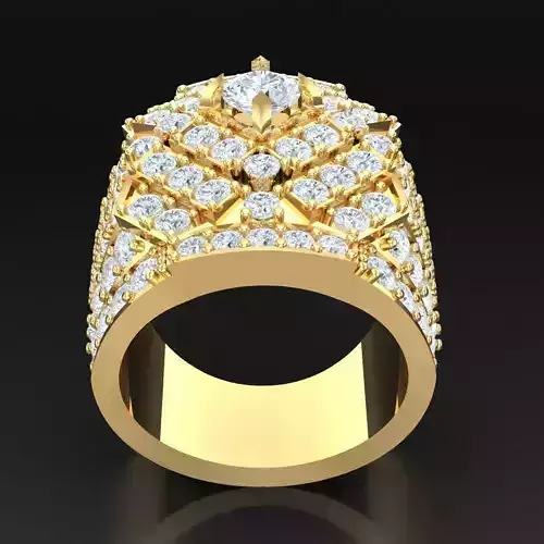 Luxury Men Rings Designs 4MR024