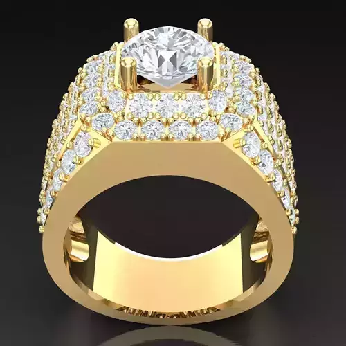 Luxury Men Rings Designs 4MR020