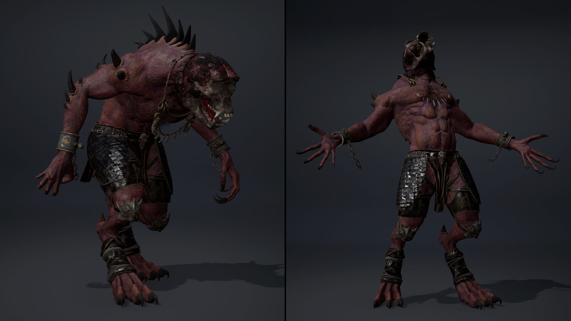 Gloomheart Spicky Brutal Low-poly 3D model_23