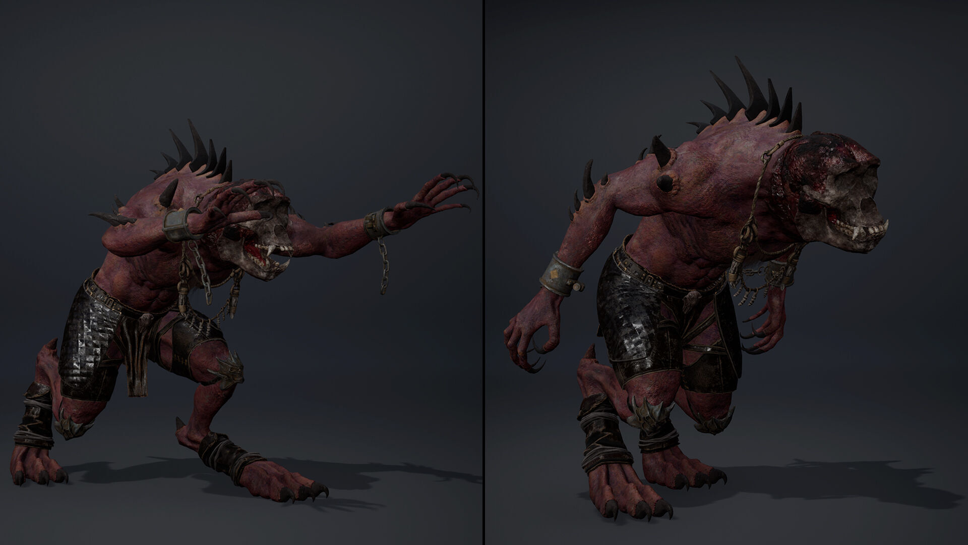 Gloomheart Spicky Brutal Low-poly 3D model_18