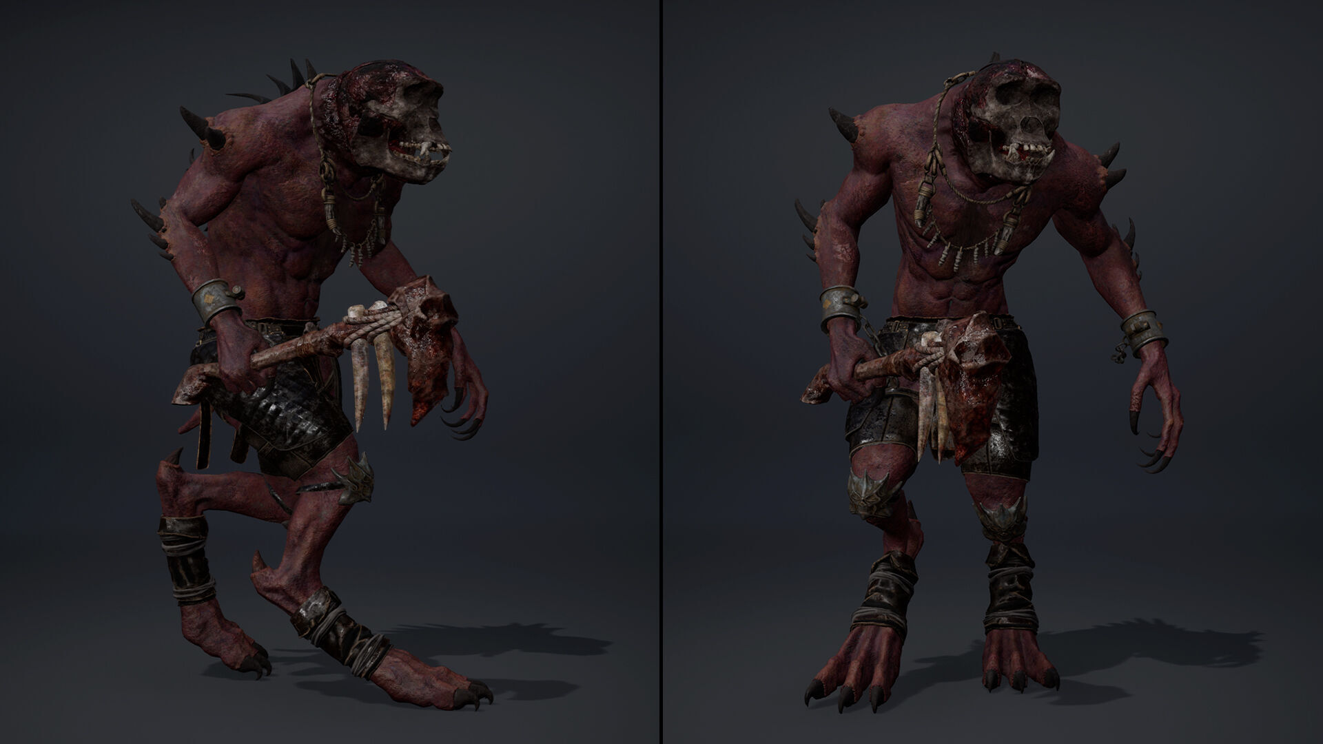 Gloomheart Spicky Brutal Low-poly 3D model_13