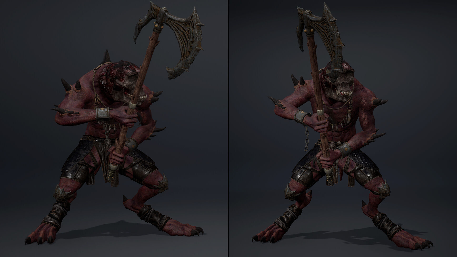 Gloomheart Spicky Brutal Low-poly 3D model_9