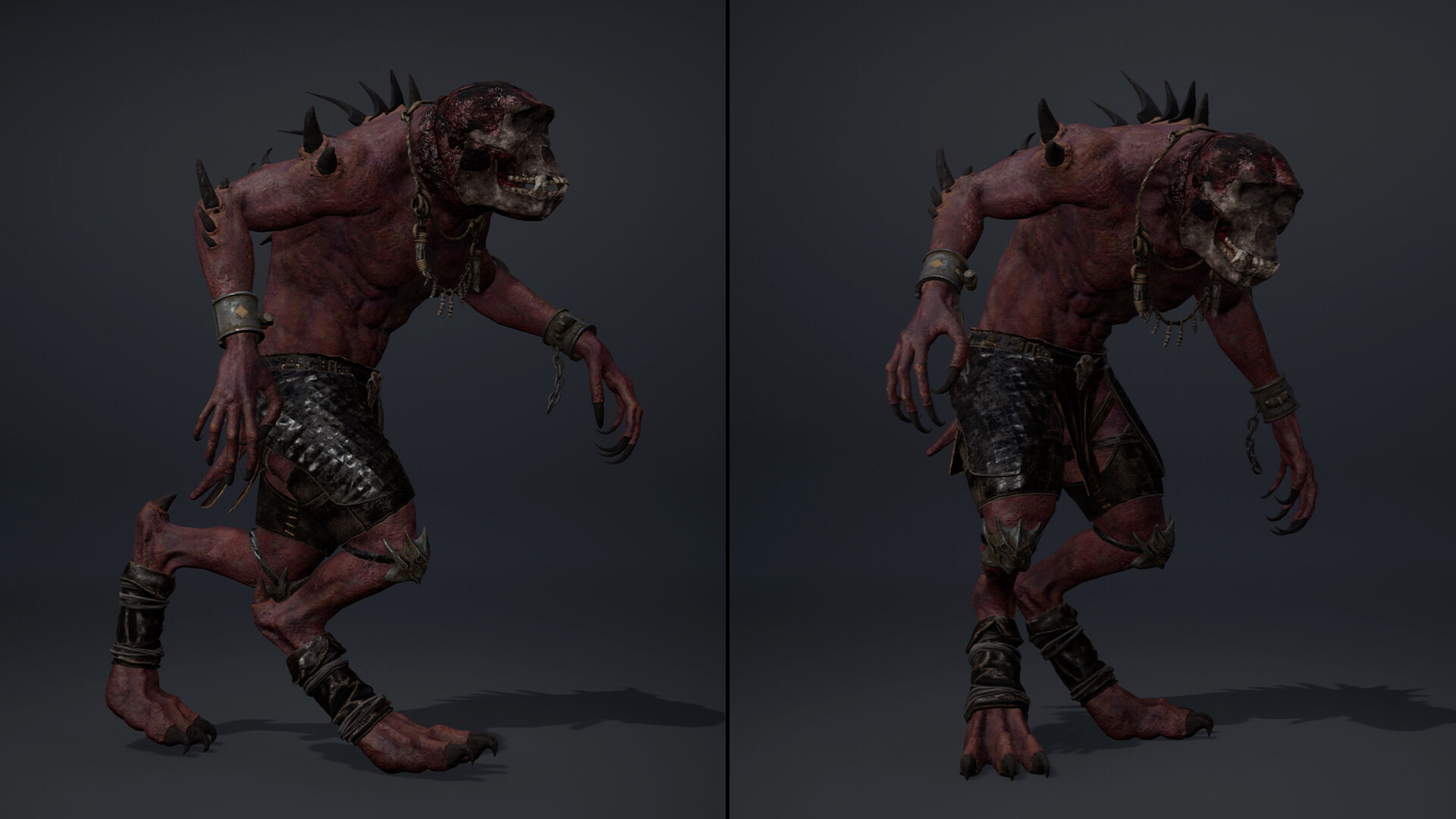 Gloomheart Spicky Brutal Low-poly 3D model_24