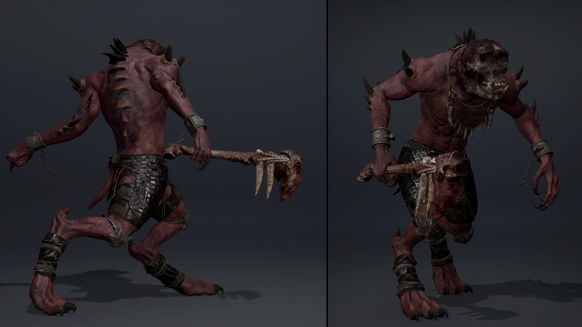 Gloomheart Spicky Brutal Low-poly 3D model_19