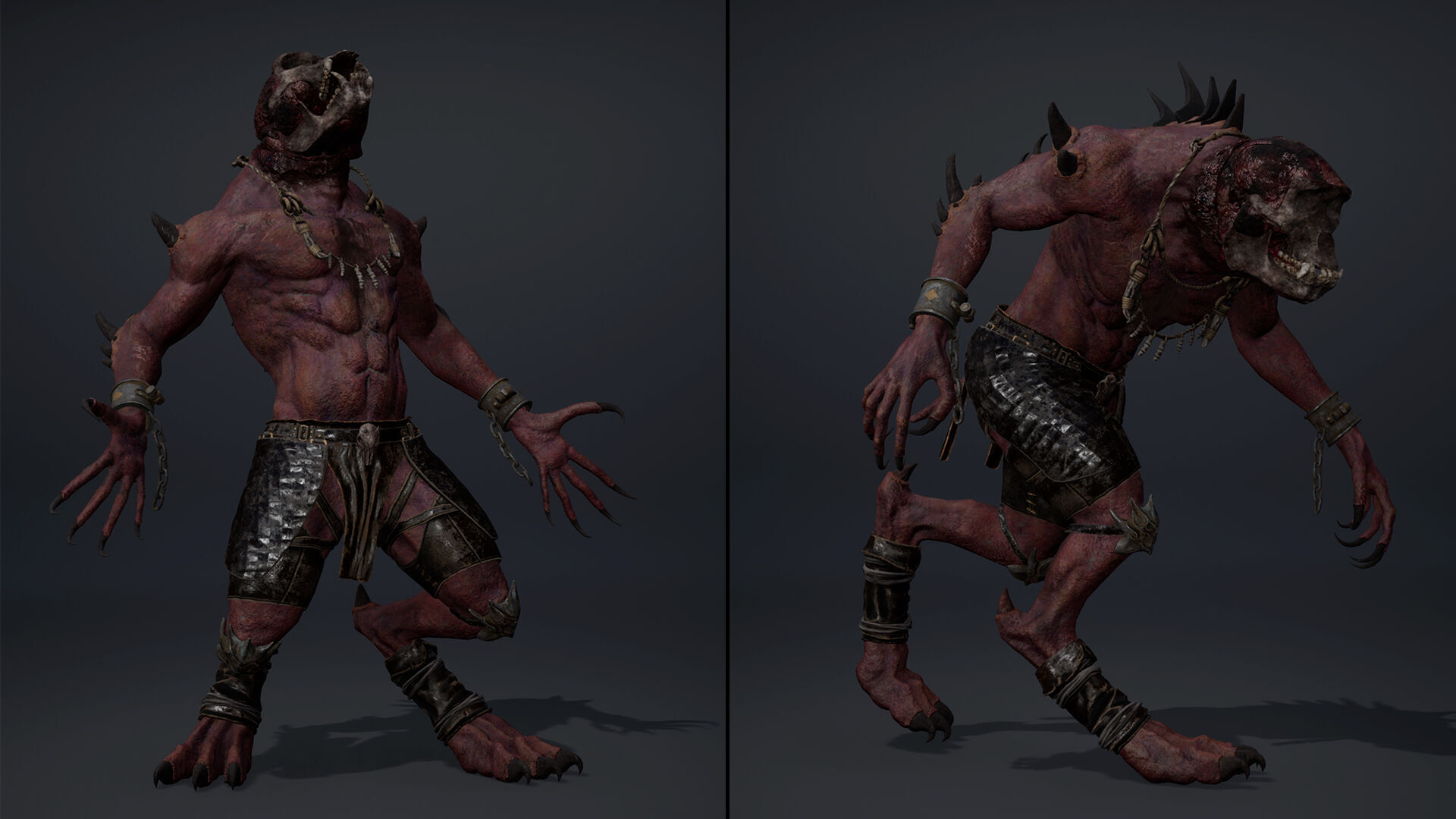 Gloomheart Spicky Brutal Low-poly 3D model_22