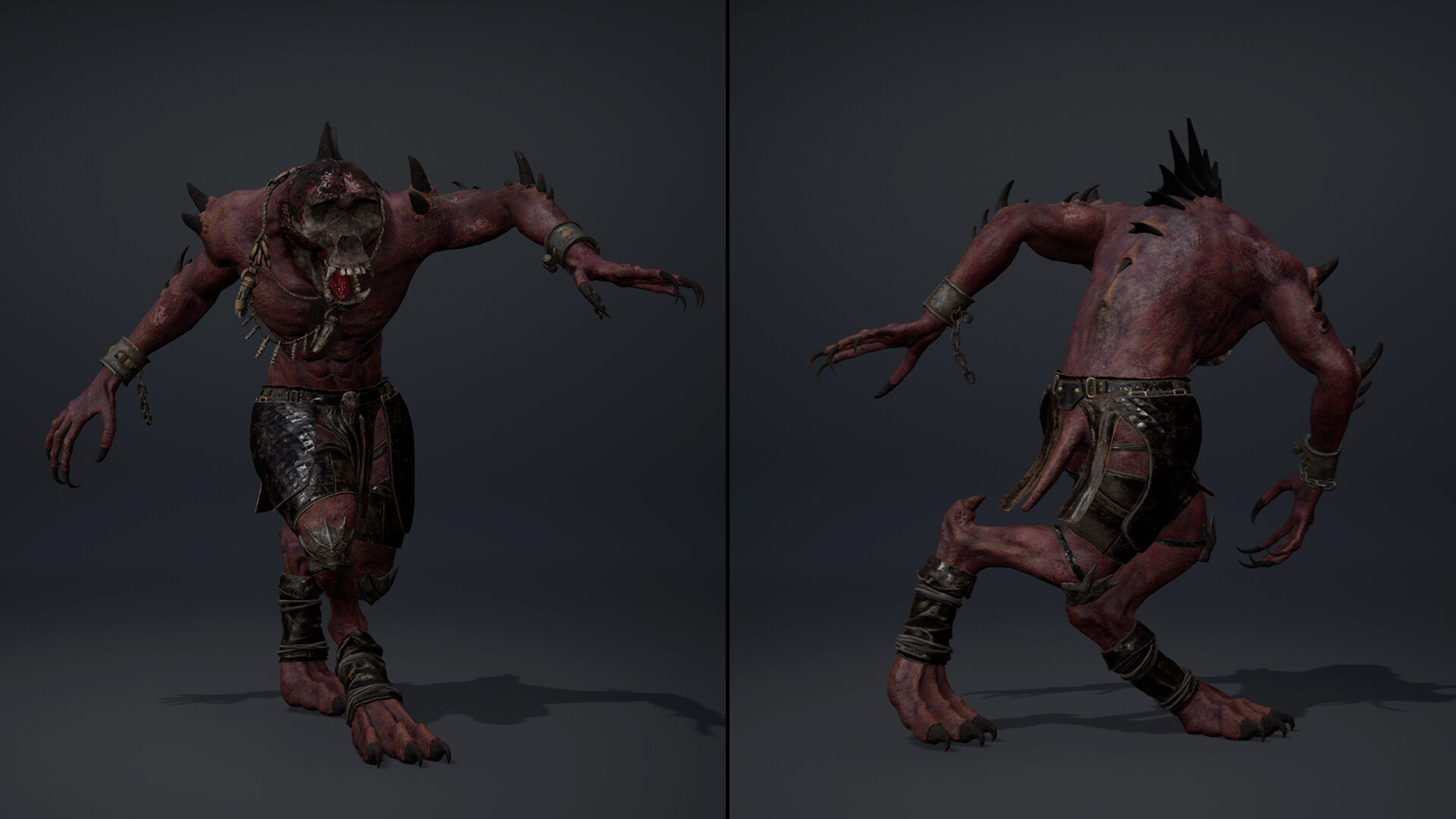 Gloomheart Spicky Brutal Low-poly 3D model_25