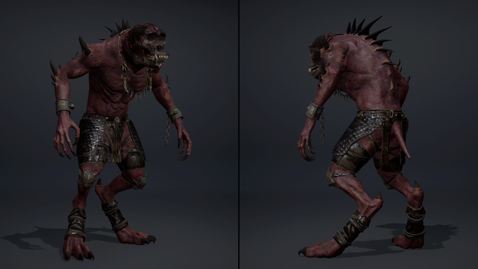 Gloomheart Spicky Brutal Low-poly 3D model_21