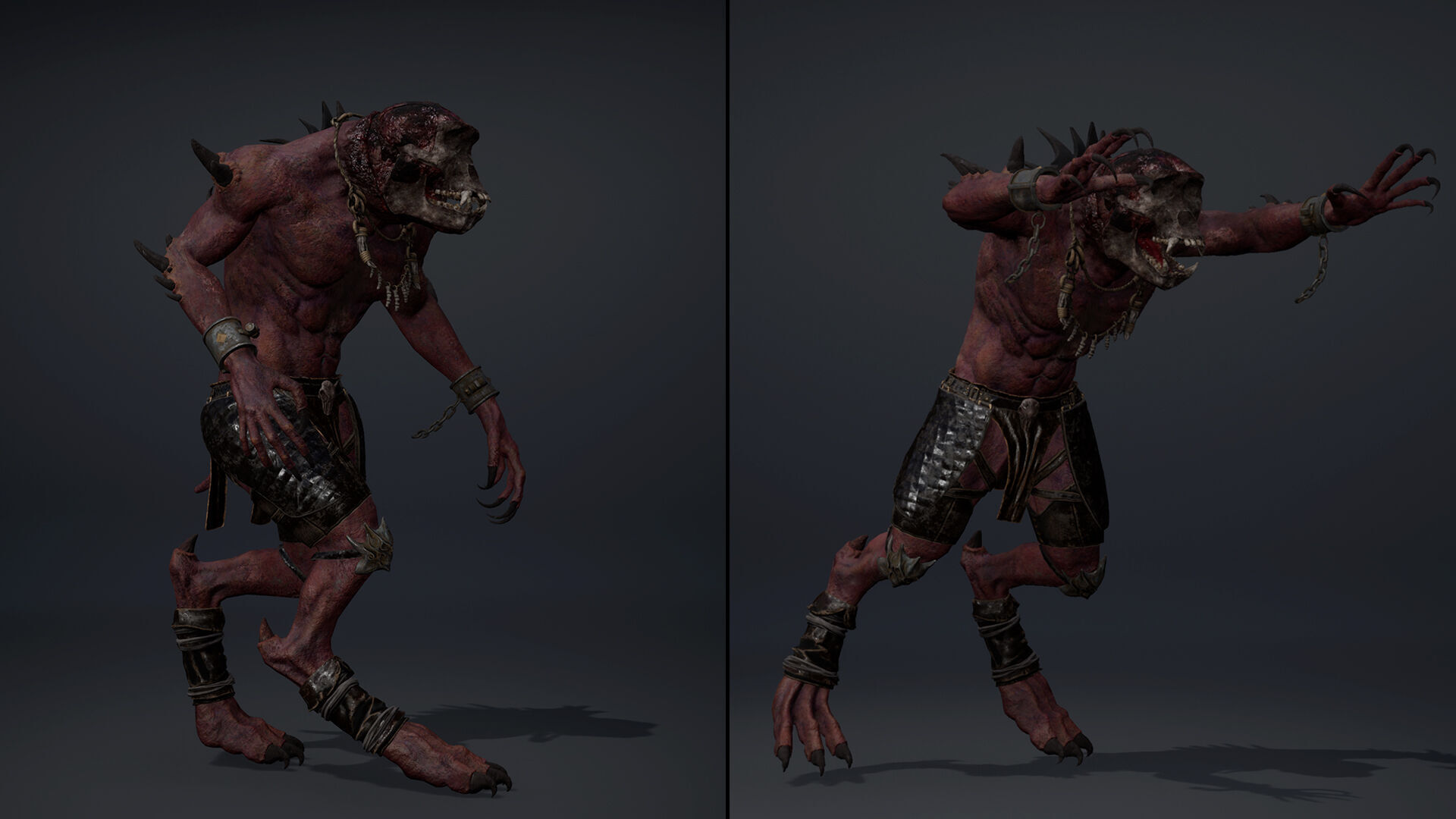 Gloomheart Spicky Brutal Low-poly 3D model_20