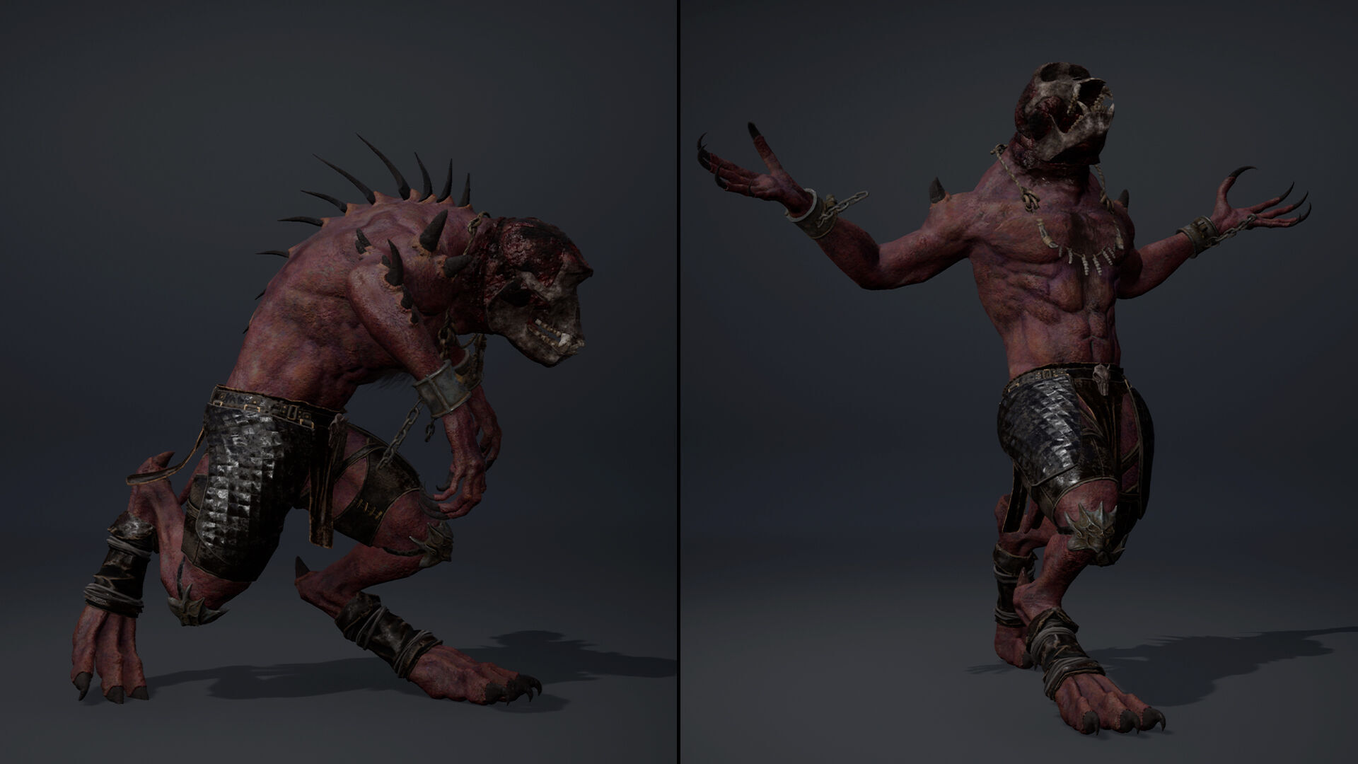 Gloomheart Spicky Brutal Low-poly 3D model_17