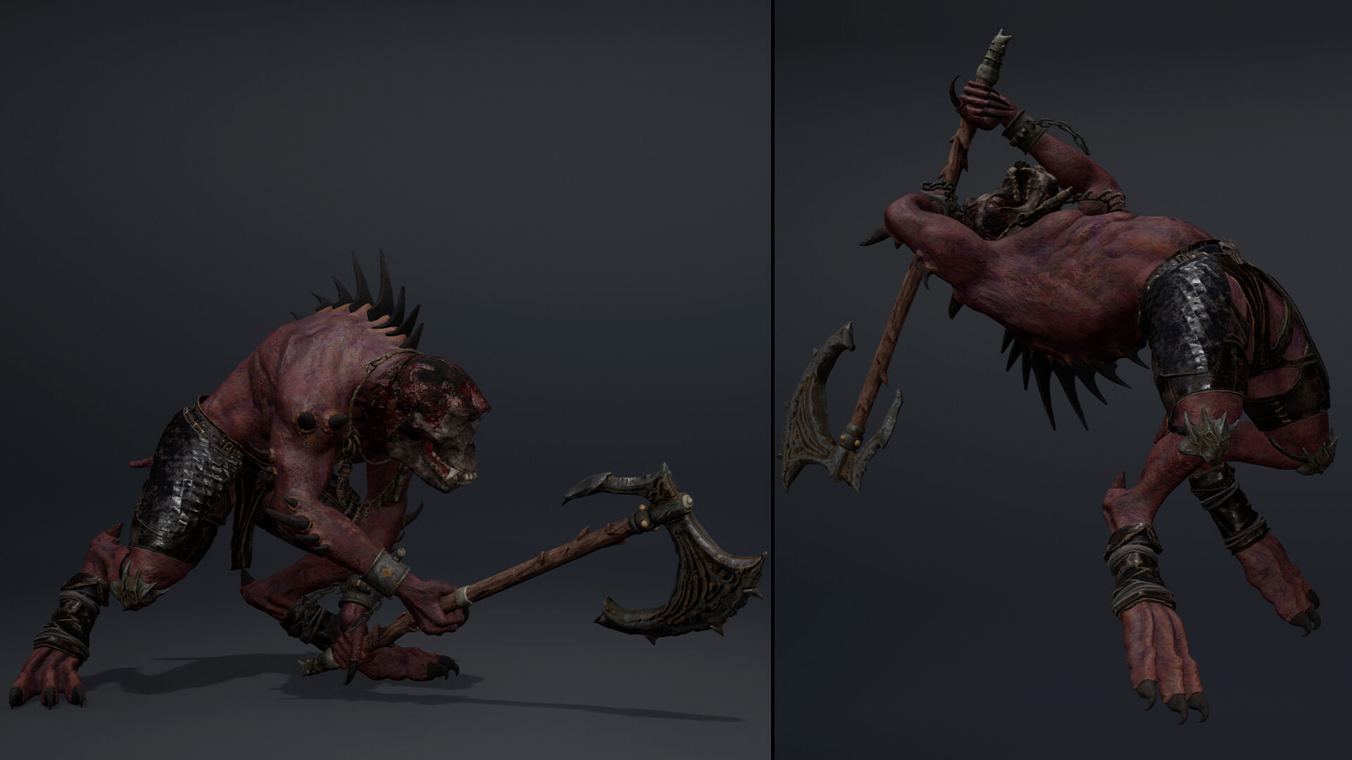 Gloomheart Spicky Brutal Low-poly 3D model_10