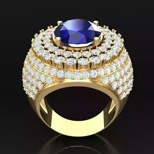 Luxury Men Rings Designs 4MR002