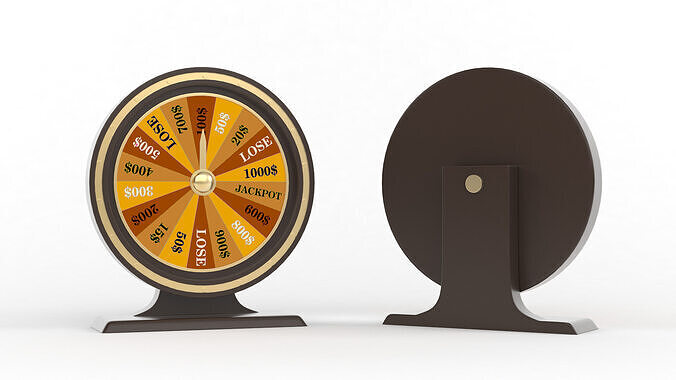 Wheel of Fortune 3D model