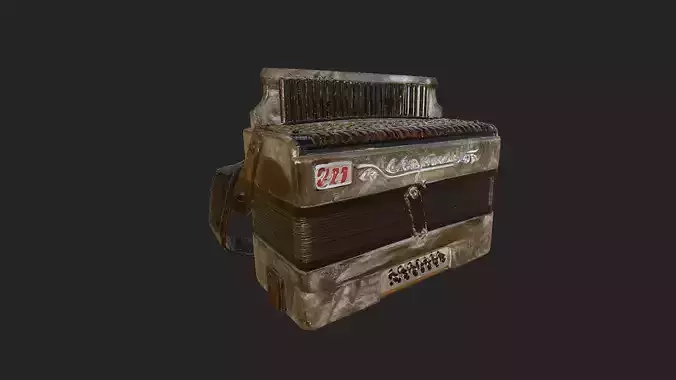 Accordion3D Model 011