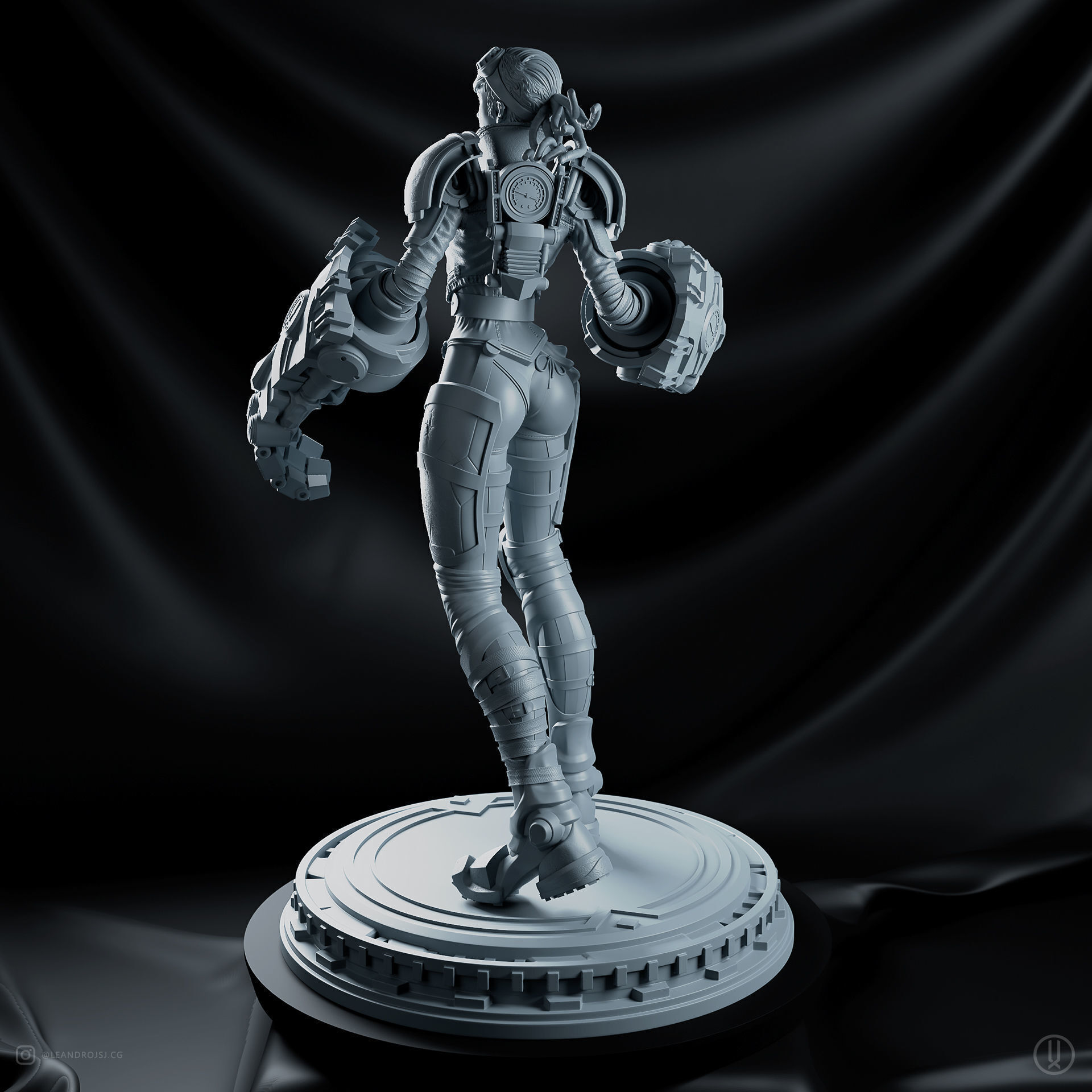  League of Legends  3D print model_4